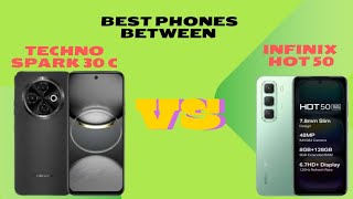 Details about Tecno spark 30c vs Infinix hot 50 comparison [upl. by Ainsley303]