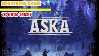 ASKA Beginners Guide Essential Tips and Tricks to Start Your Viking Village [upl. by Yotal]