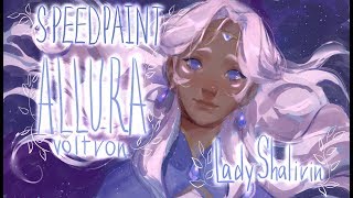 Princess Allura  Voltron SPEEDPAINT [upl. by Afesoj]