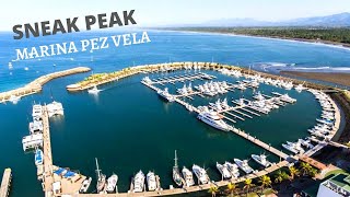 SNEAK PEAK At The Marina Pez Vela Quepos Costa Rica  What Is It Like Post Lockdown 2020 [upl. by Navannod704]