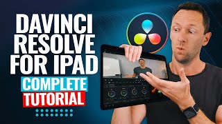 DaVinci Resolve iPad Tutorial  How To Edit Video On iPad [upl. by Gean]