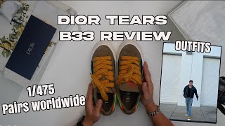 Dior Tears B33 Review On feet Sizing and OUTFITS [upl. by Klaus]