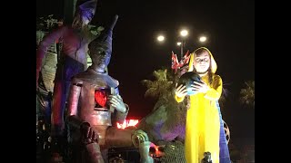 Carnevale di Viareggio 2020  primo corso sfilata dei carri [upl. by Odel]