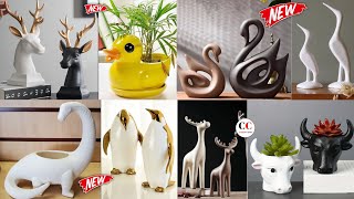 8 Unique Craft ideas • Cement Craft ideas • Pop Craft • Clay Craft • Home Decor • DIY Cract [upl. by Nylodnew]