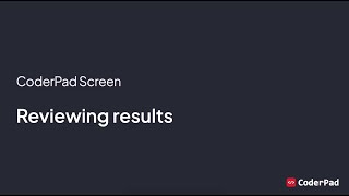 Getting Started with Screen Part 4 Reviewing results [upl. by Ellesig]