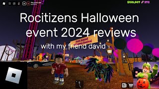 Rocitizens 2024 Halloween event fair review [upl. by Ellecrad744]