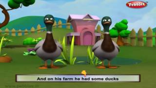 Old Macdonald Had A Farm  Nursery Rhymes With Lyrics  Nursery Poems  3D Nursery Rhymes [upl. by Philipps]