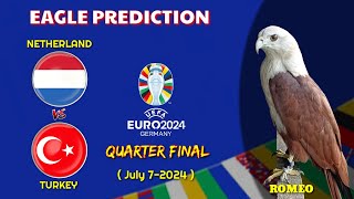 NETHERLAND vs TURKEY  EURO 2024 PREDICTION  Quarter Final  Eagle Prediction [upl. by Edya]