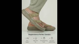 HAPPENSTANCE MEN PERFECT SANDALS NOVACARDINAL BROWN [upl. by Anonyw]