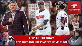 Top 10 Cleveland Guardians Postseason Home Runs [upl. by Lionel97]