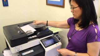 How To Fax Scan Copy [upl. by Atirahs]