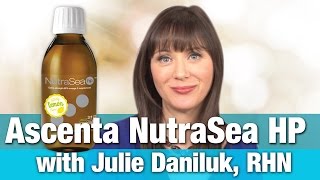 Best Omega 3 Supplement Ascenta NutraSea HP with Nutritionist Julie Daniluk  National Nutrition [upl. by Palgrave]