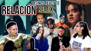 Latinos react to Sech Daddy Yankee J Balvin ft Rosalía Farruko  Relación Remix SPANISH REACTION [upl. by Salvidor753]