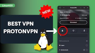 Best free VPN service provider for Linux  ProtonVPN [upl. by Delbert]