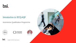 IECQ Automotive Qualification Programme Webinar [upl. by Daitzman961]