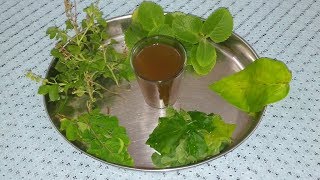 Herbal Drink Kashayam For Cold  Traditional Method [upl. by Beattie]