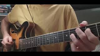 Stoned Again Man Alive King Krule GUITAR COVER TABS [upl. by Senaj781]