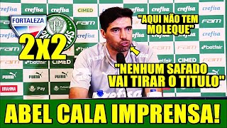 CALOU A IMPRENSA COLETIVA DE ABEL FERREIRA APÓS FORTALEZA X PALMEIRAS [upl. by Uoliram]