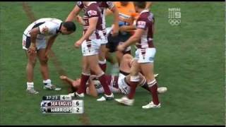 Anthony Watmoughs Poor 2011 NRL Grand Final Play the Ball [upl. by Ainahpets]