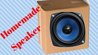 how to make a homemade soundbox [upl. by Alexei]