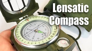 Lensatic Military Sighting Compass Unboxing [upl. by Jenny64]