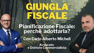 Pianificazione fiscale ecco perchè dovresti adottarla  Giungla Fiscale  Ep 10 con C A Micheli [upl. by Stephi]