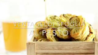 Ventagli di sfoglia con pesto genovese [upl. by Nierman]