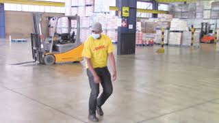 Jerusalema Dance Challenge at DHL Vulcania South [upl. by Odo]