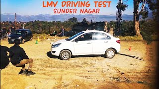 LMV Driving License Test  Light Motor Vehicle  RTO Sunder Nagar Mandi HP  HP31 Mandyal [upl. by Thormora]