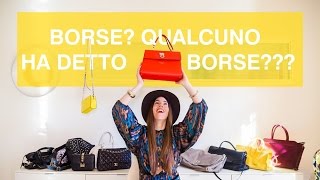 BAG COLLECTION la mia collezione di borse [upl. by Mose]