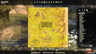 Greenshade Treasure Map II Location  The Elder Scrolls Online [upl. by Odlo]