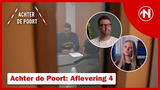 Achter de poort bij de uitzetlocatie in Ter Apel De groep die niet weg wil is best heel groot [upl. by Nommad]