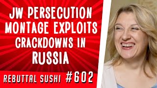 Jehovahs Witness persecution montage exploits crackdowns in Russia [upl. by Gatian107]