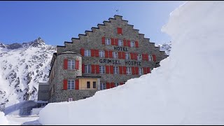 Hotel Grimsel Hospiz  Grimselwelten  Seilbahn Hospiz  WinterRuheoase  Kraftwerke Oberhasli AG [upl. by Ayotyal]