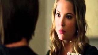 Pretty Little Liars 1x18 HannaampCaleb first kiss sub ITA [upl. by Aynek]