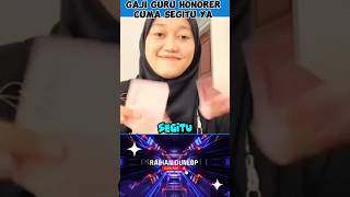 Momen haru‼️Guru ini cuma mendapatkan gaji segini [upl. by Coad]