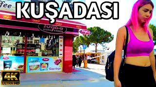 KUŞADASI CITY CENTER WALKING TOUR  5 May 2024  4k UHD 60fps [upl. by Ladiv23]