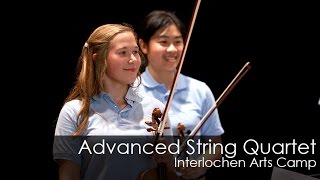 Interlochen Arts Camp Advanced String Quartet [upl. by Zigmund]