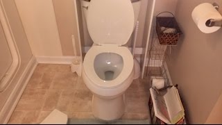 Kohler K39990 White 128 GPF TwoPiece Comfort Height Elongated Toilet [upl. by Armand]