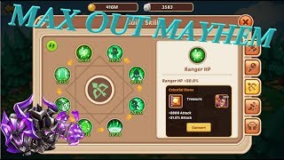 Idle Heroes MAX OUT MAYHEM [upl. by Engle]