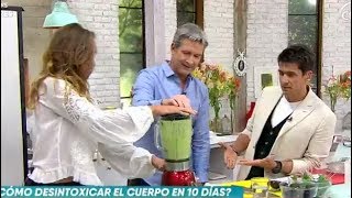 Aprende a preparar el batido detox del Método Grez  La Mañana [upl. by Dawn]