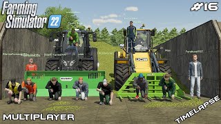 HARVESTING 4000000L SILAGE  The Old Stream Farm  Farming Simulator 22 Multiplayer  Episode 16 [upl. by Cirillo542]