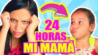 RETO 24 HORAS NIÑA SIENDO MAMÁ DE UN ADULTO CHALLENGE EXTREMO ft Mia  SandraCiresArt [upl. by Anson]