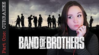 BAND OF BROTHERS PART 1  Reaction  First Time Watching [upl. by Adniuqal928]