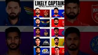 All teams captains in 2025 ipl [upl. by Avin84]