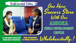 One More Success Story with Our Ashoka Child Development Centre  Best Autism Centre in LB Nagar [upl. by Durkin]