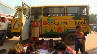 Wheeling an education into Indias slums [upl. by Buyers482]