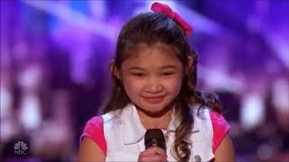 angelica hale girl on fire americas got talent 2017 [upl. by Edelman]