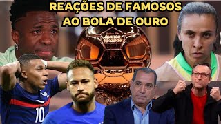 POLÊMICA FAMOSOS EXPÕEM INDIGNAÇÃO AO QUE FIZERAM COM VINI JR NO BOLA DE OURO [upl. by Brenner792]