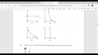 CSEC ECONOMICS MAYJUNE 2020 PAPER 1 SOLUTIONS [upl. by Aschim]